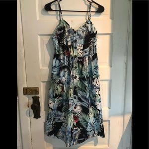 Tropical midi dress 👗